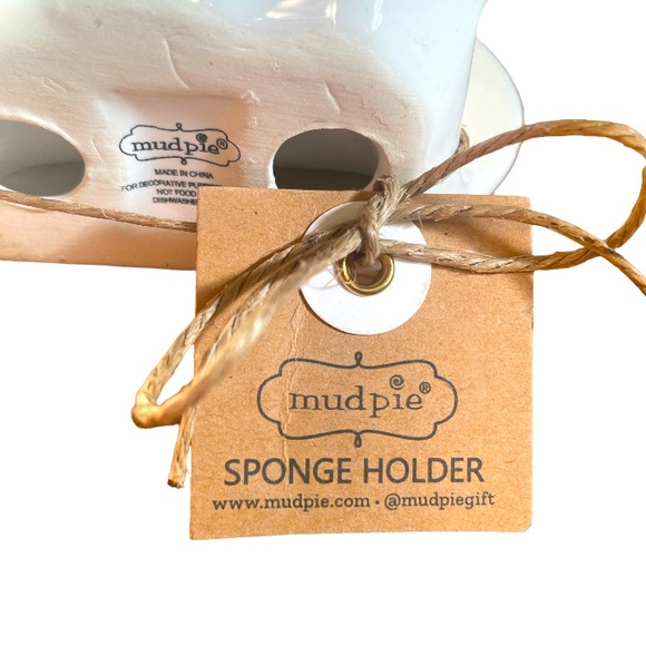 MUD PIE➕NEW Reversible Thanksgiving & Christmas Sponge Holder - Picture 4 of 5